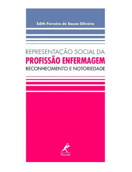 imagem do livro representação social da profissão de enfermagem 